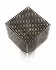 Mosaico dorado y negro